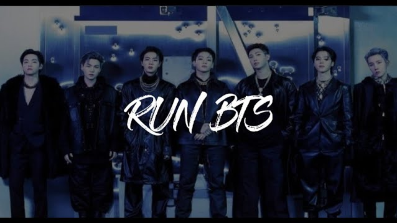 Run BTS movie poster