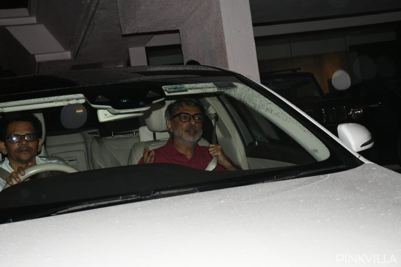 Sanjay Leela Bhansali arrives