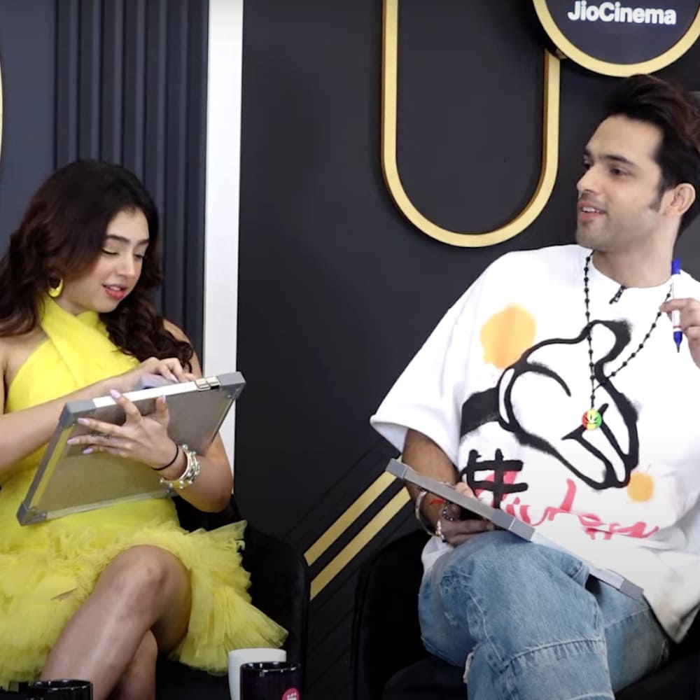'Like to sleep but...': Parth Samthaan, Niti Taylor give quirky bio for dating app- EXCLUSIVE VIDEO 'Like to sleep but...': Parth Samthaan, Niti Taylor give quirky bio for dating app- EXCLUSIVE VIDEO