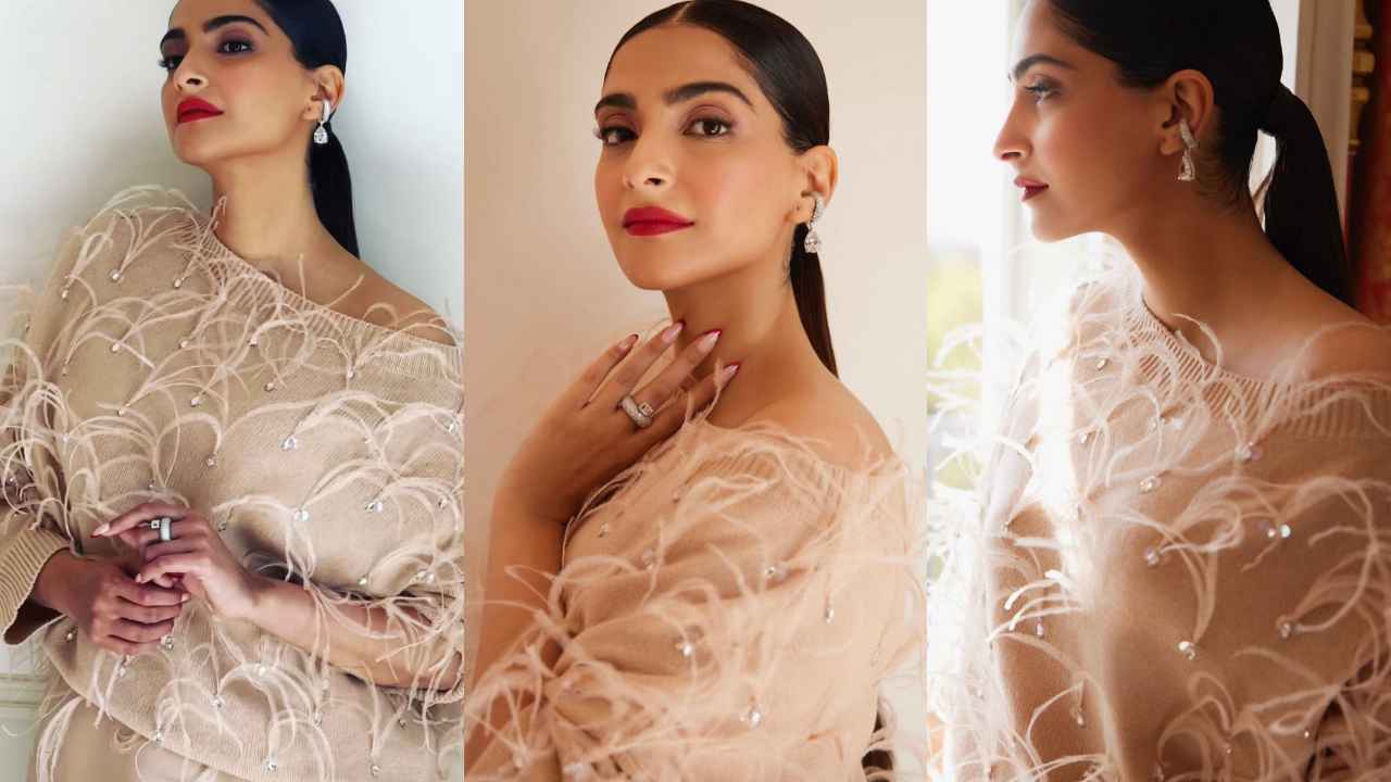 Sonam Kapoor Ahuja serves opulence with head-to-toe monochromatic Valentino ensemble (PC: Sonam Kapoor Instagram)