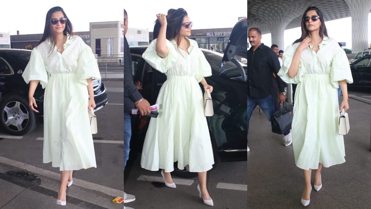 Sonam’s airport style