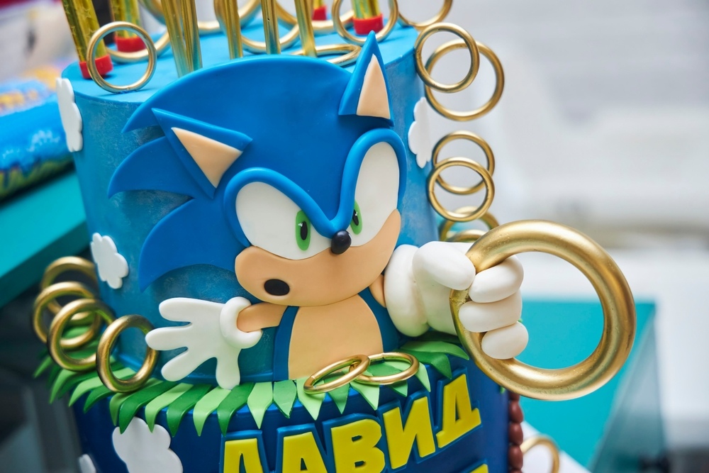 Sonic Birthday Party Supplies Cartoon Sonic Party Decorations