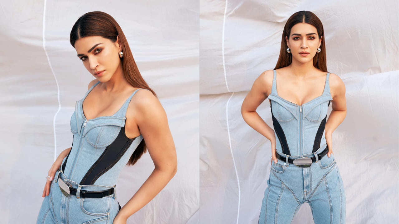 Kriti Sanon’s runway ready denim ensemble