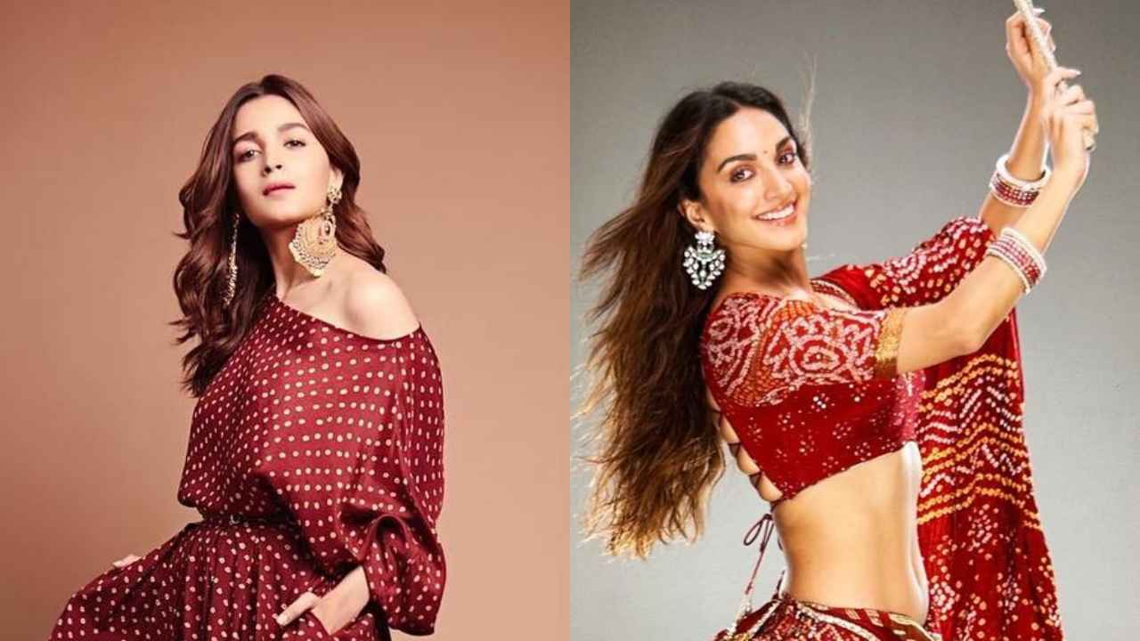 Navratri Day 3: Kareena Kapoor Khan to Alia Bhatt: Celeb-inspired ways to stun in the color of the day, RED