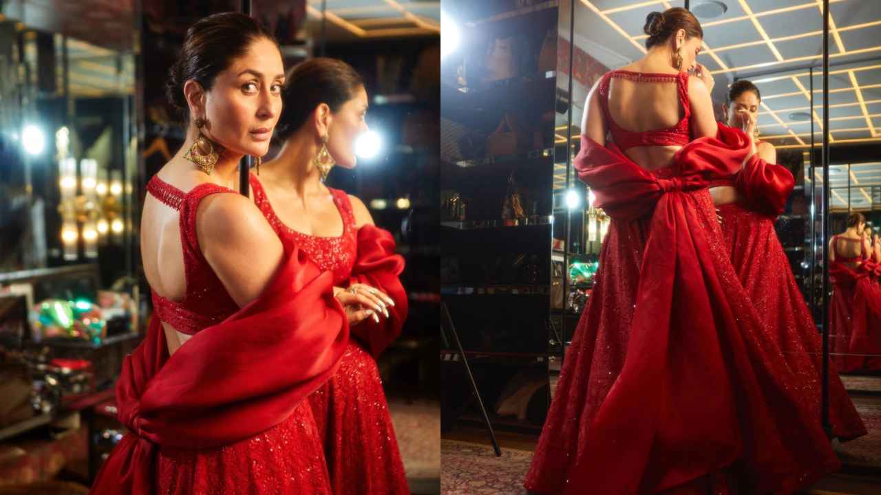 Navratri Day 3: Kareena Kapoor Khan to Alia Bhatt: Celeb-inspired ways to stun in the color of the day, RED