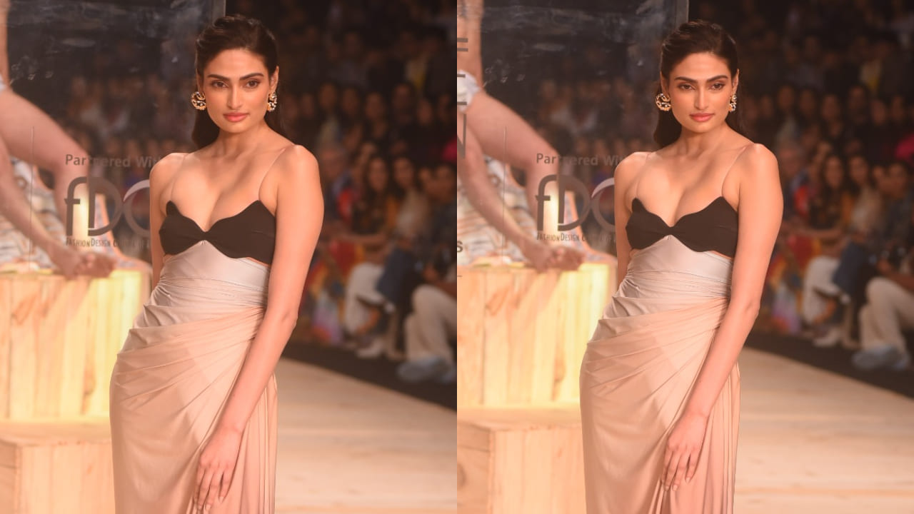 Athiya Shetty looks stunning on the ramp