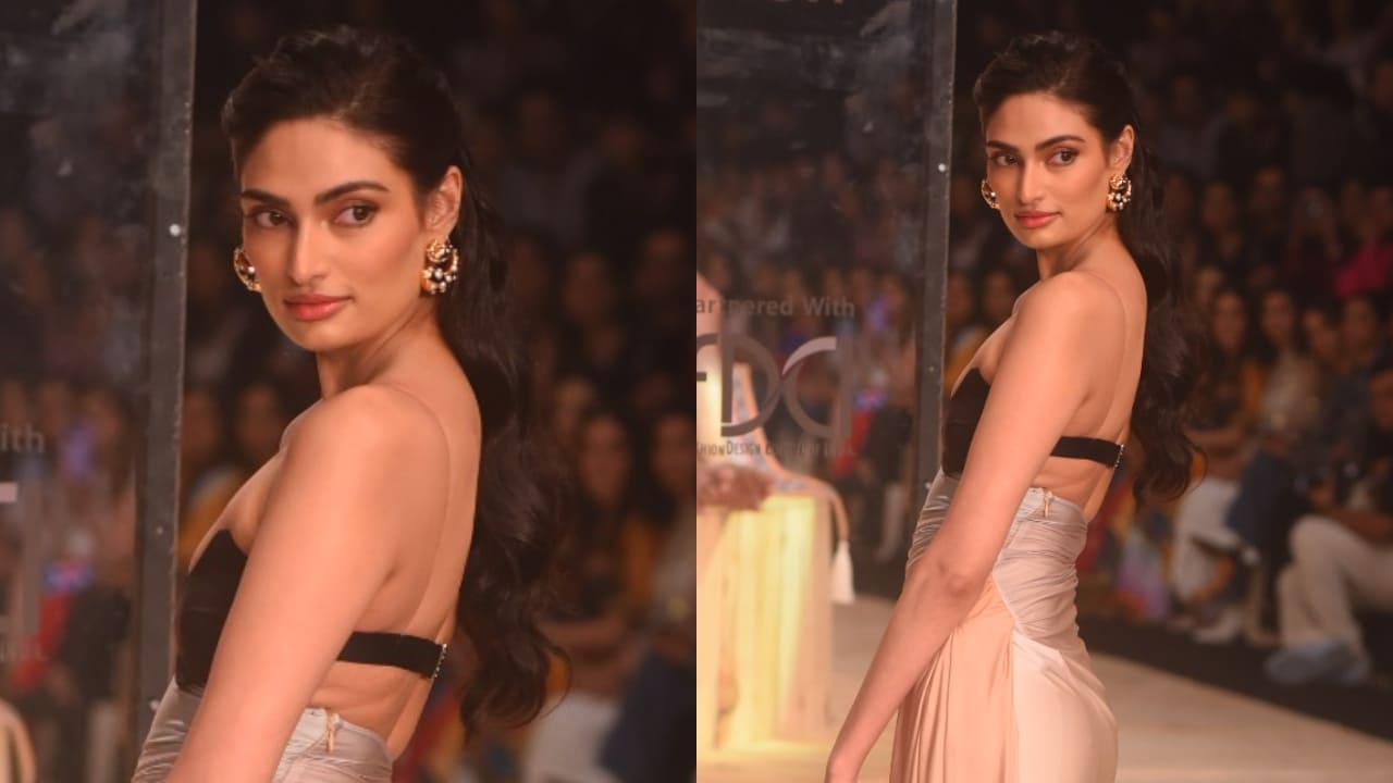 Athiya Shetty looks stunning on the ramp