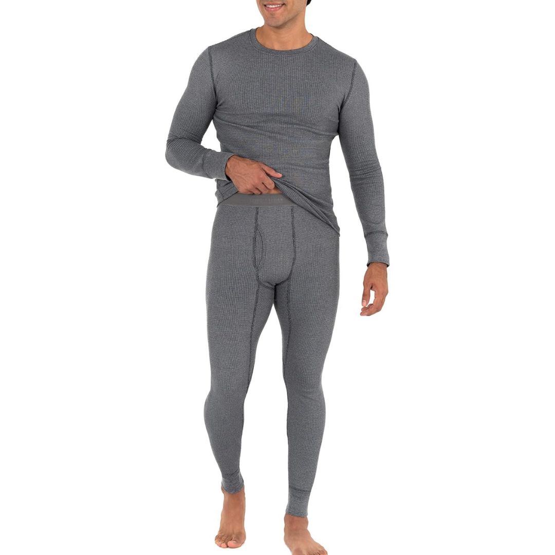 Fruit of the Loom Men's Recycled Waffle Thermal Underwear Fruit of the Loom Men's Recycled Waffle Thermal Underwear