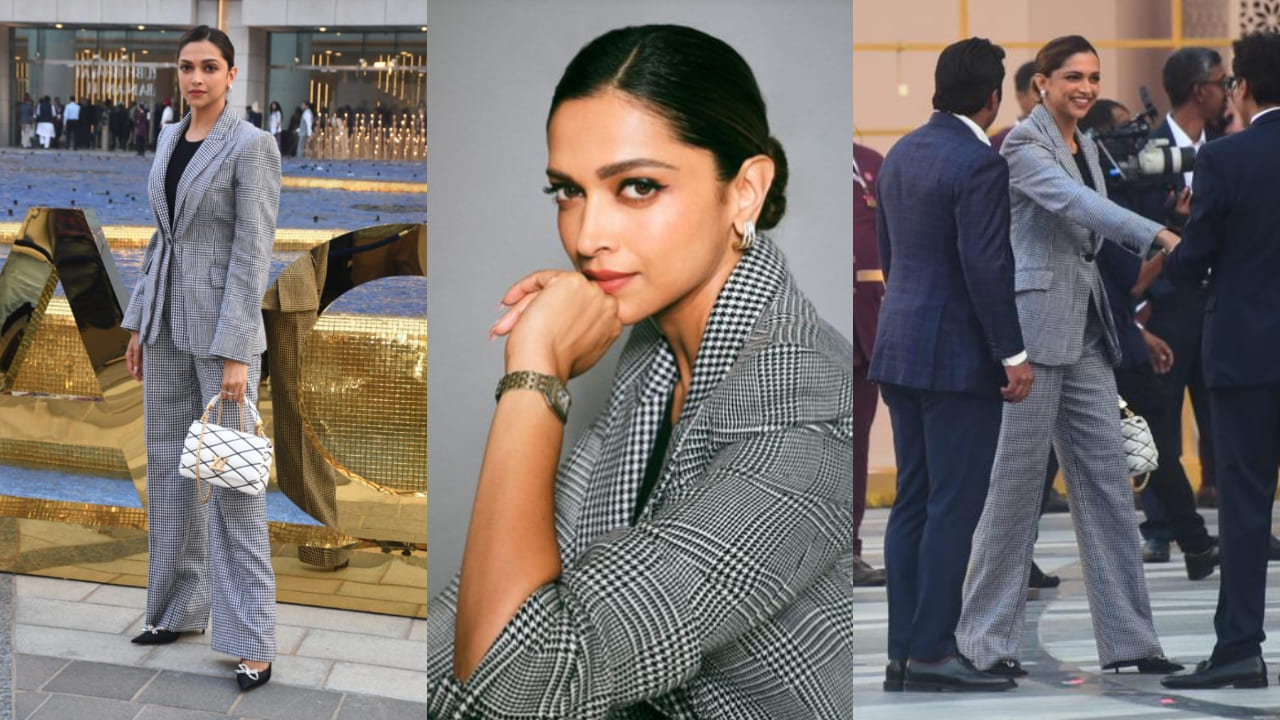 Deepika Padukone in blazer pants