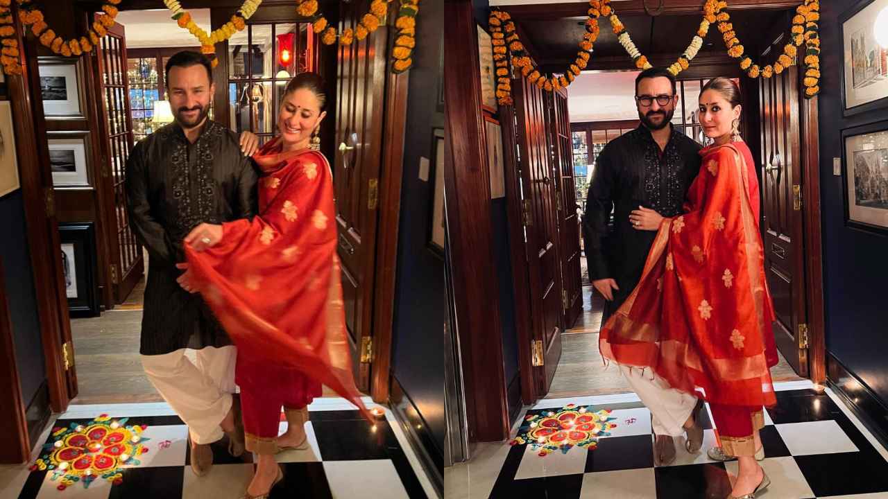 Kareena Kapoor Khan and Saif Ali Khan’s formal wear ensembles always spell royalty with splash of sass