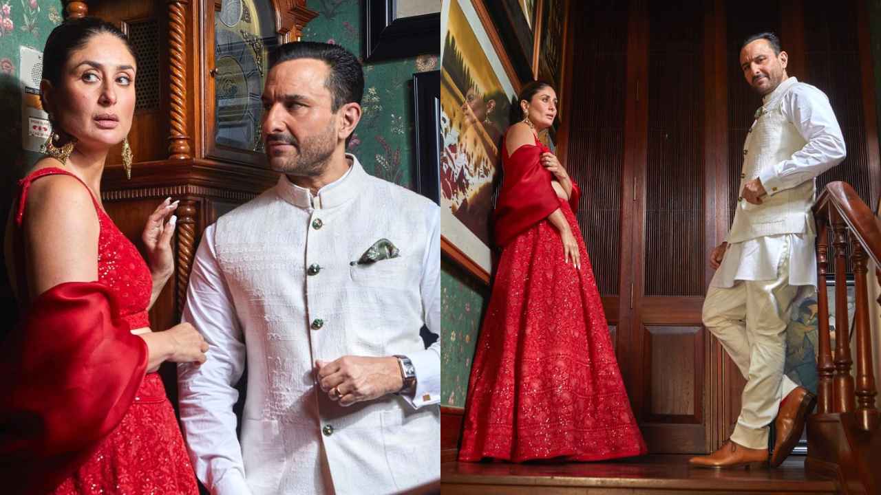 Kareena Kapoor Khan and Saif Ali Khan’s formal wear ensembles always spell royalty with splash of sass
