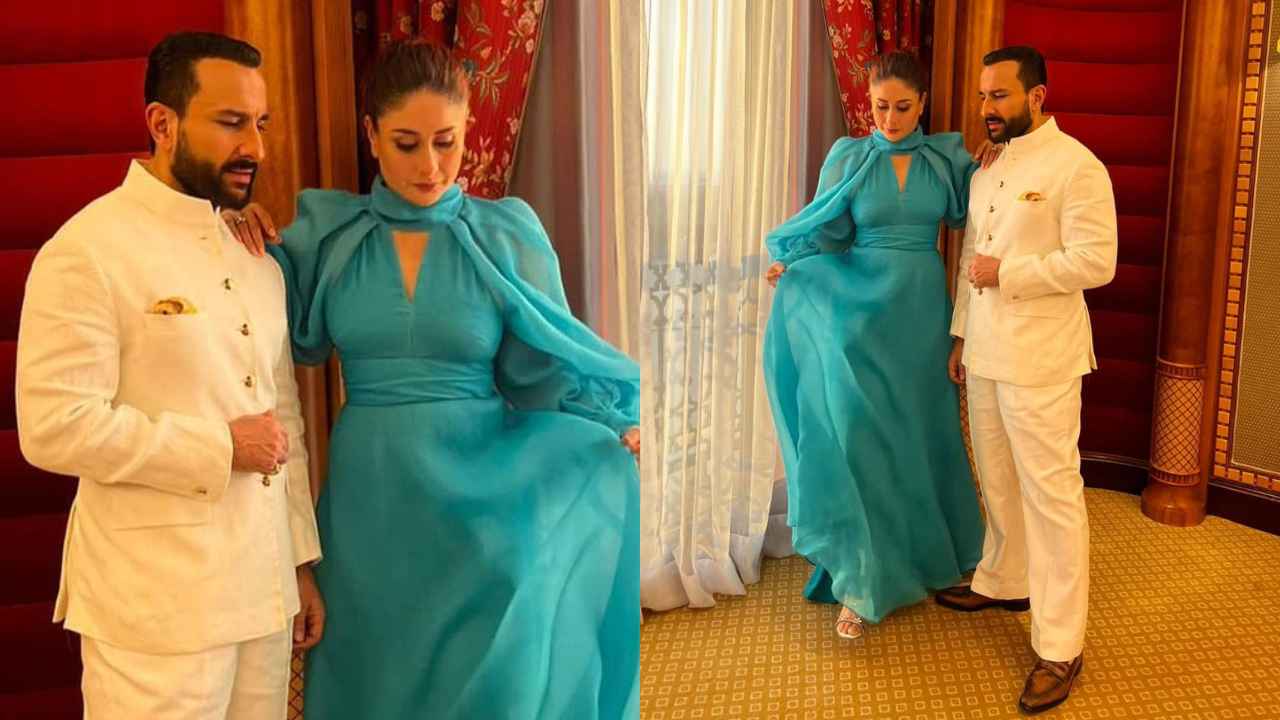 Kareena Kapoor Khan and Saif Ali Khan’s formal wear ensembles always spell royalty with splash of sass