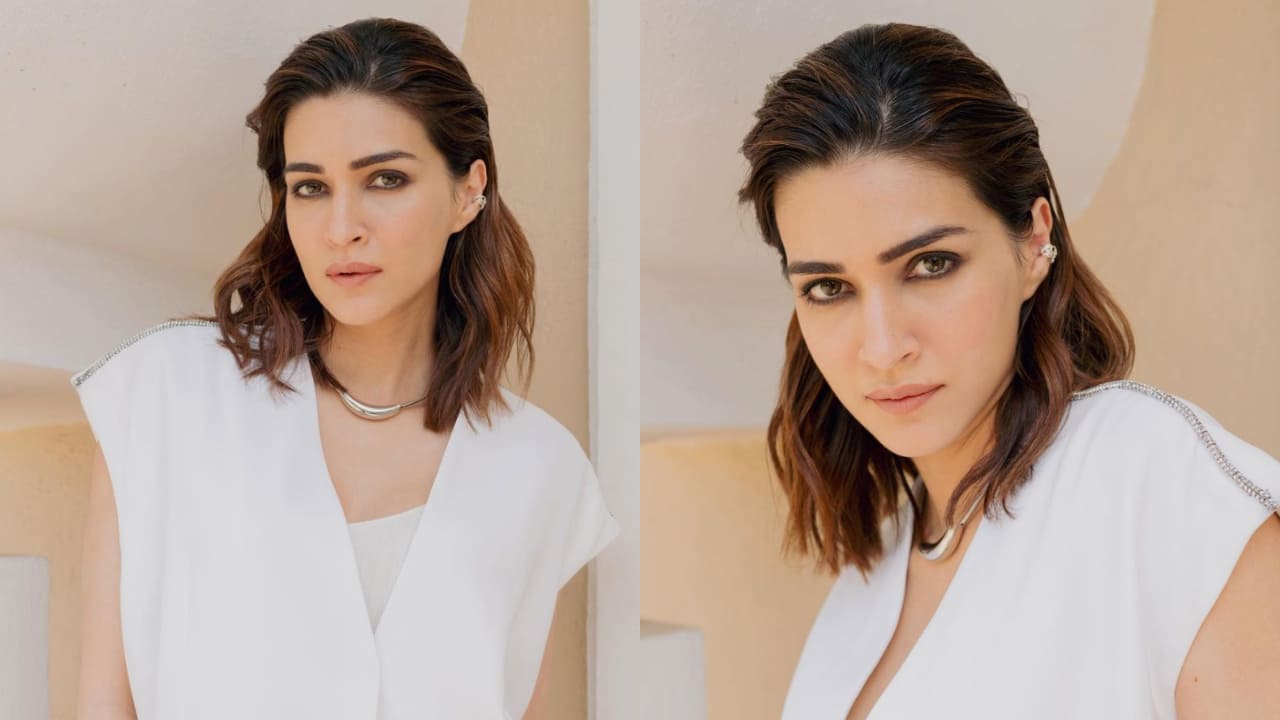 33 years old, Kriti Sanon redefines style in white mini-dress ...