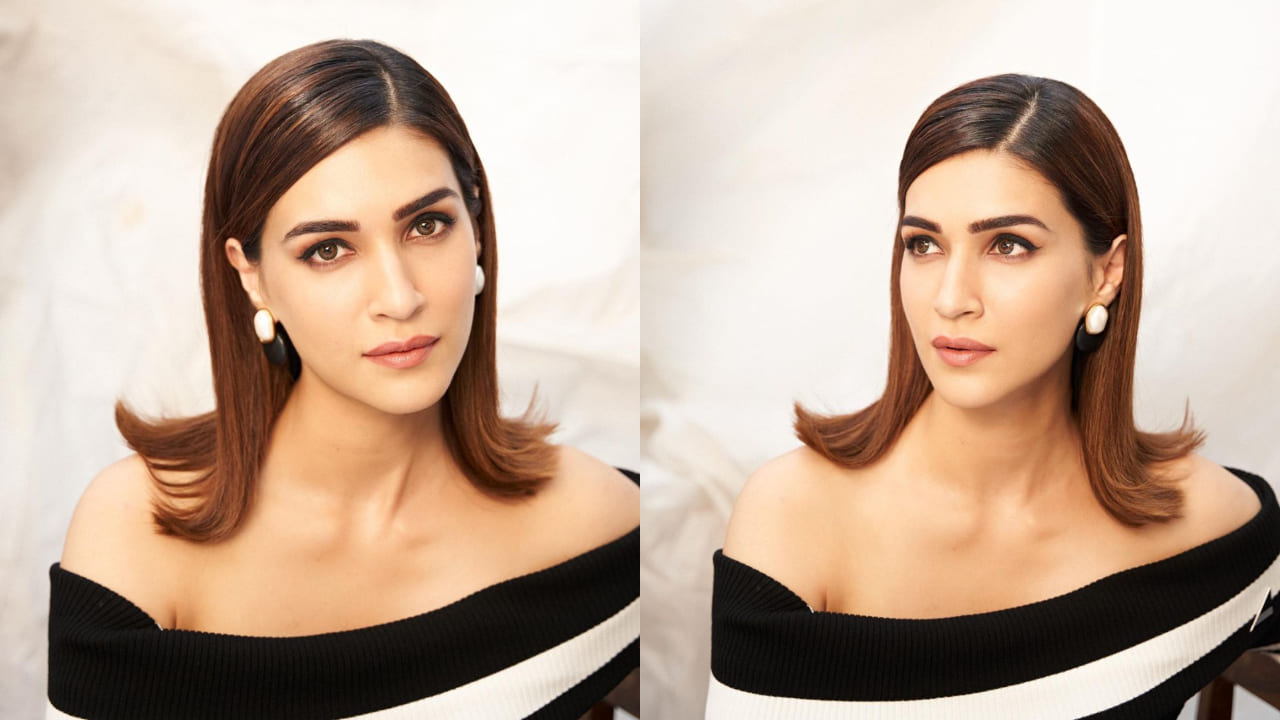 Kriti Sanon is back in style with her ribbed knit dress