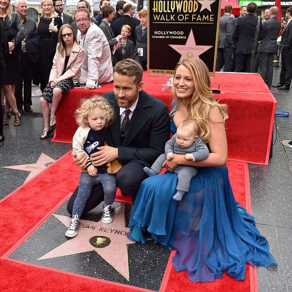 Blake Lively and Ryan Reynolds with their children (Getty Images)  Blake Lively and Ryan Reynolds with their children (Getty Images)