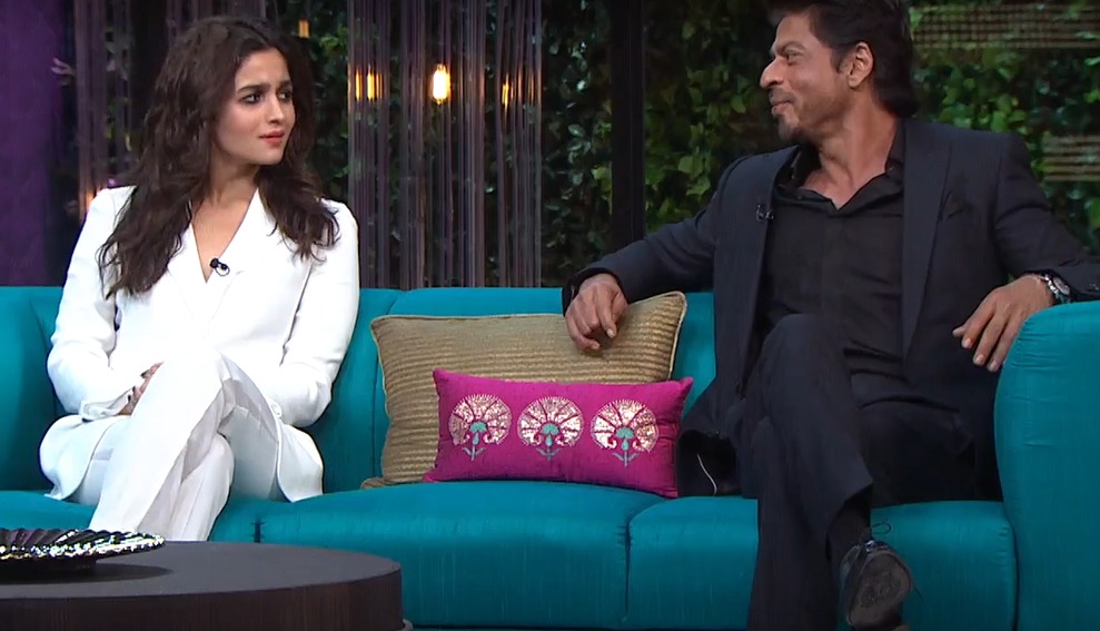 Alia Bhatt and Shah Rukh Khan