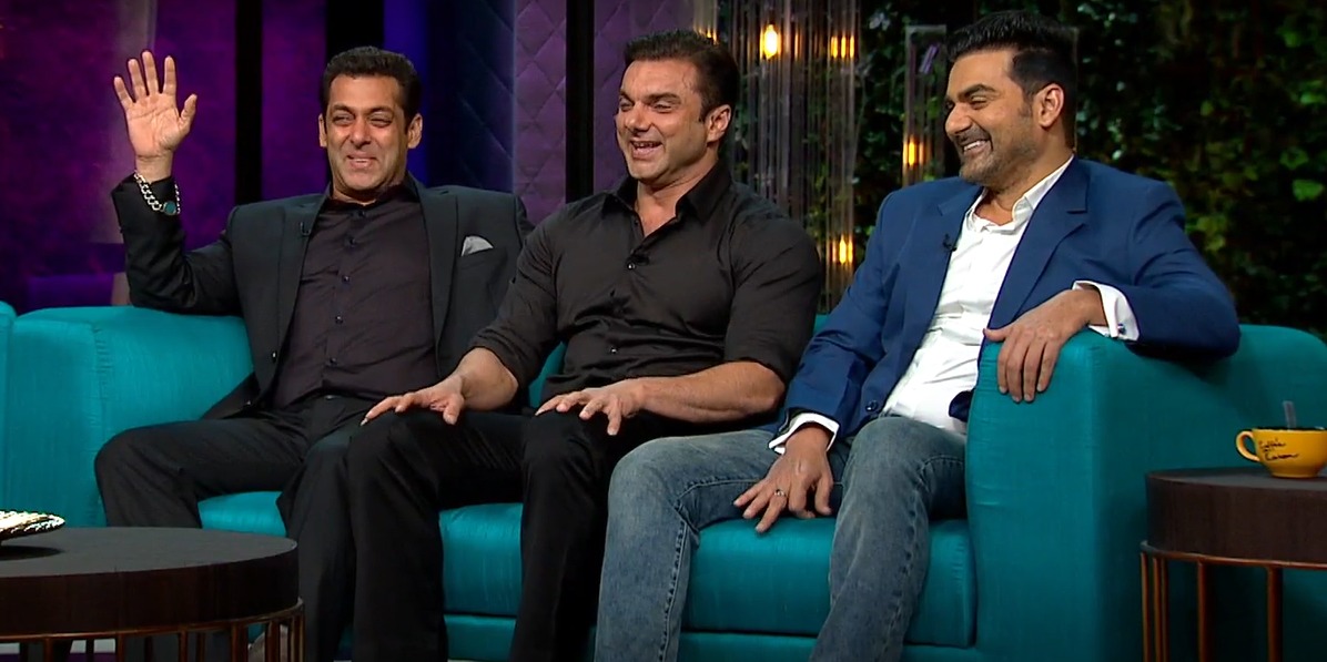 Salman Khan, Sohail and Arbaaz Khan