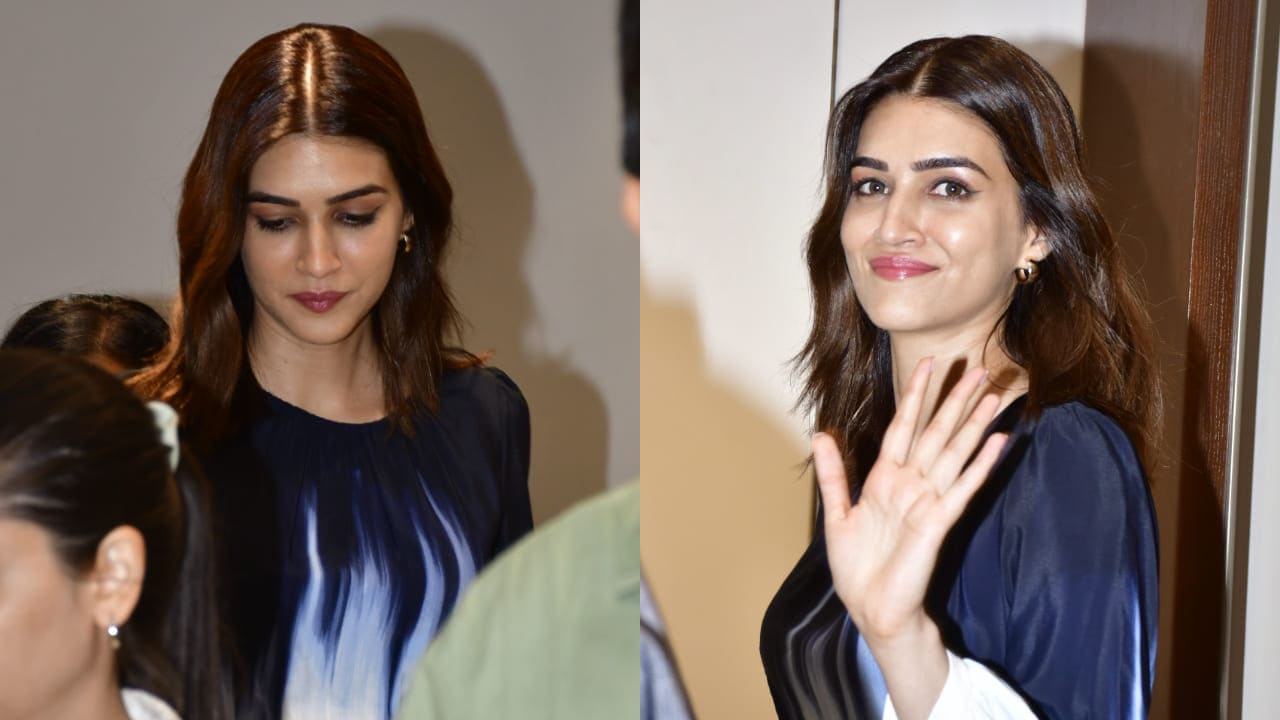 Kriti Sanon embodies elegant ombré midi dress