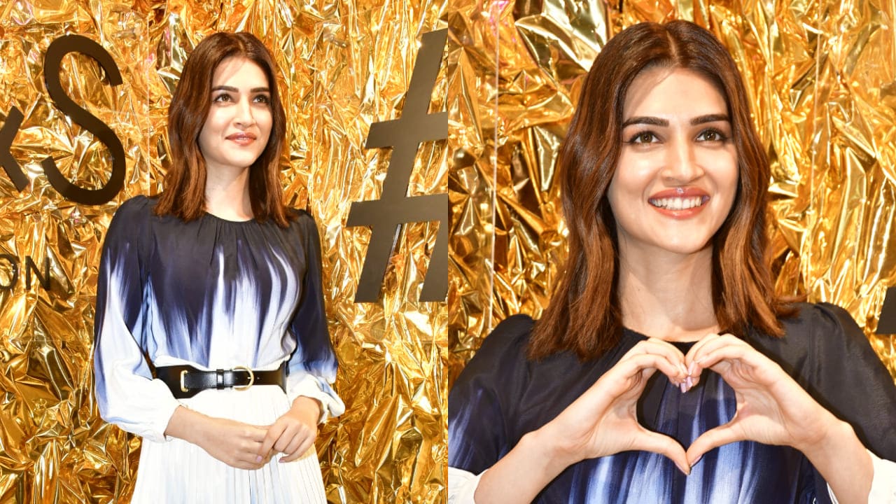 Kriti Sanon embodies elegant ombré midi dress