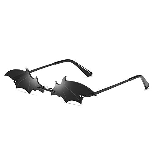 Ovida Bat Sunglasses Rimless Goth Glasses Ovida Bat Sunglasses Rimless Goth Glasses