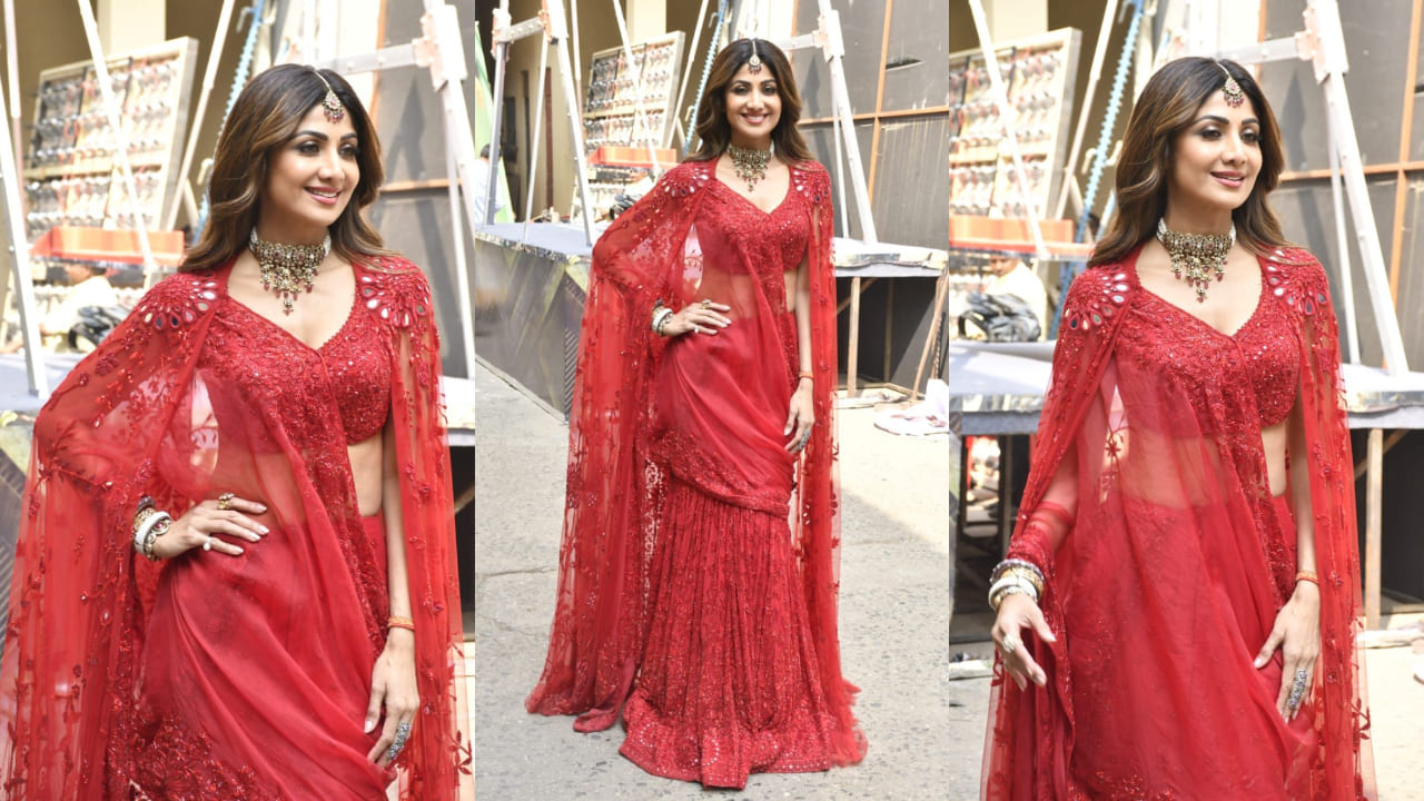 Shilpa Shetty’s drop dead gorgeous gharara