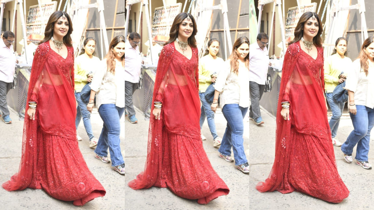 Shilpa Shetty’s drop dead gorgeous gharara