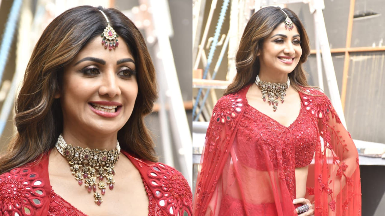 Shilpa Shetty’s drop dead gorgeous gharara