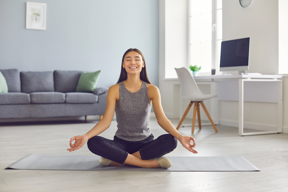 Lotus position Lotus position