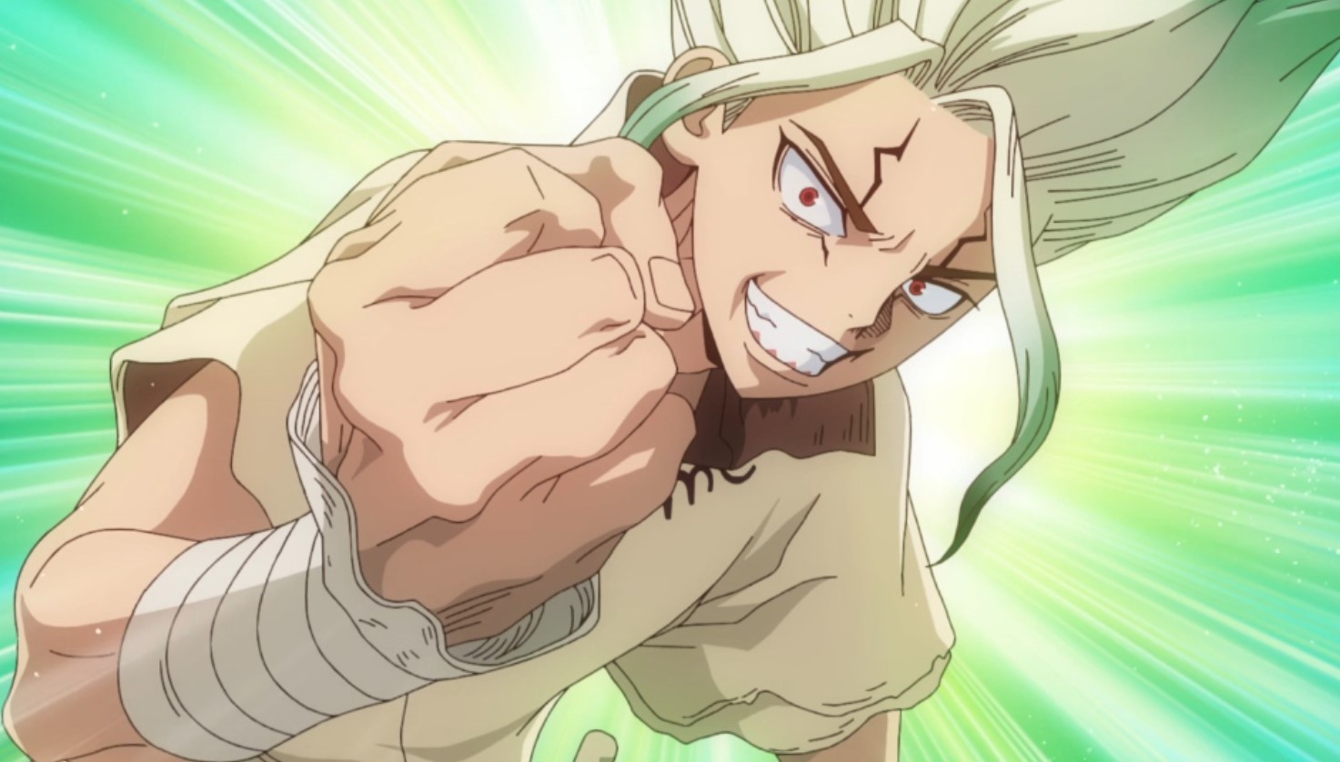 Crunchyroll.la - ¡Qué malote! 🔥🔥 Anime: Dr. STONE Season 3