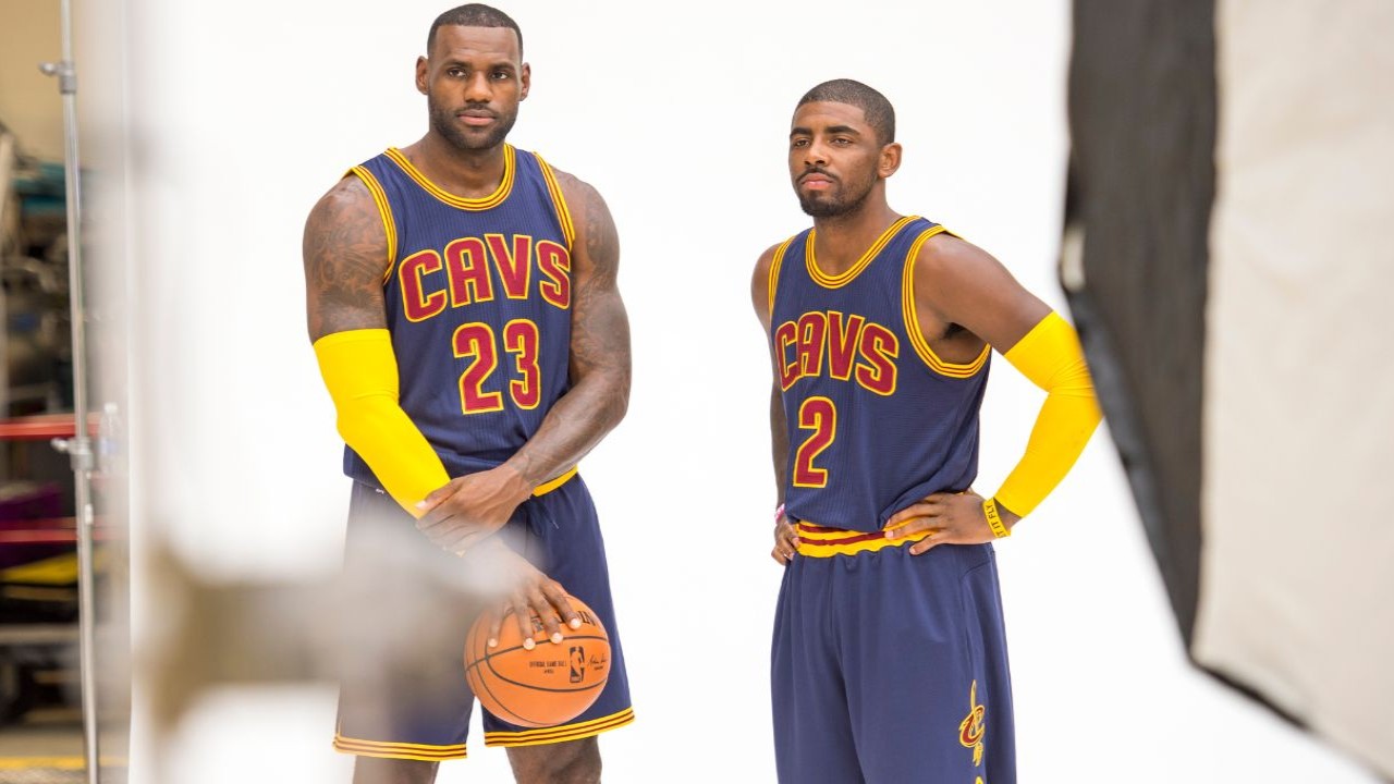 lebron and kyrie finals