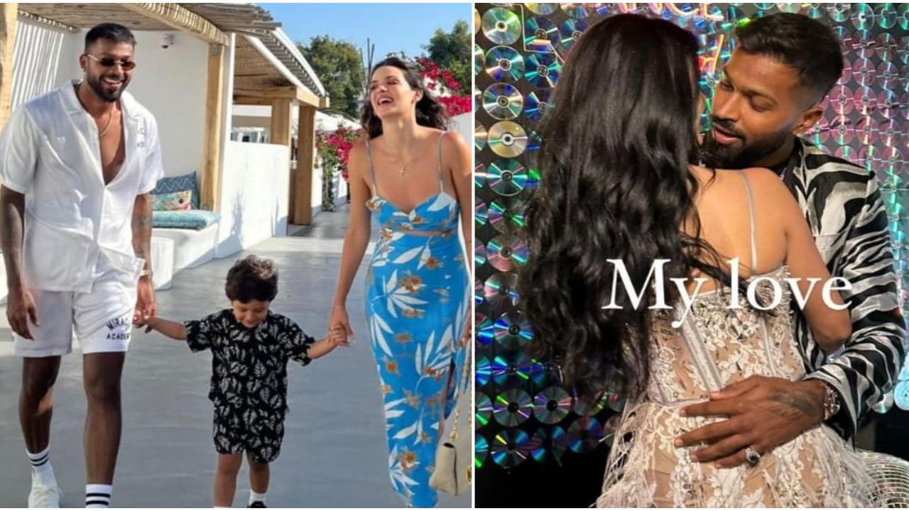 Natasa Stankovic drops heartwarming PICS featuring son Agastya to wish ‘love’ Hardik Pandya on his birthday