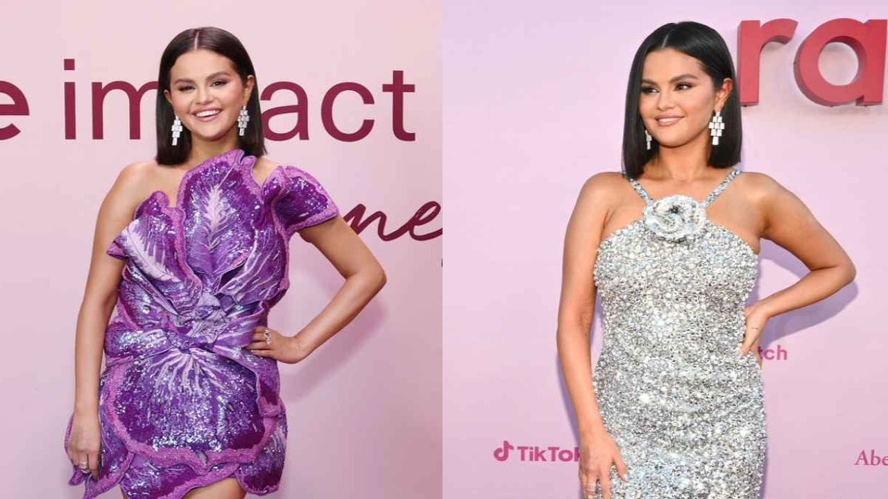 selena-gomez-OMITB-single-soon-rare-beauty-rahul-mishra-gown-dress-style-fashion