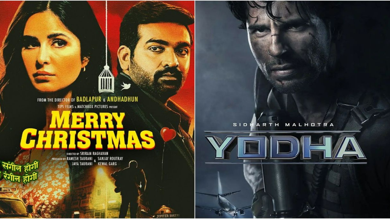 Sidharth Malhotra’s Yodha and Katrina Kaif, Vijay Sethupathi’s Merry Christmas get new release date; to clash at box office Sidharth Malhotra’s Yodha and Katrina Kaif, Vijay Sethupathi’s Merry Christmas get new release date; to clash at box office