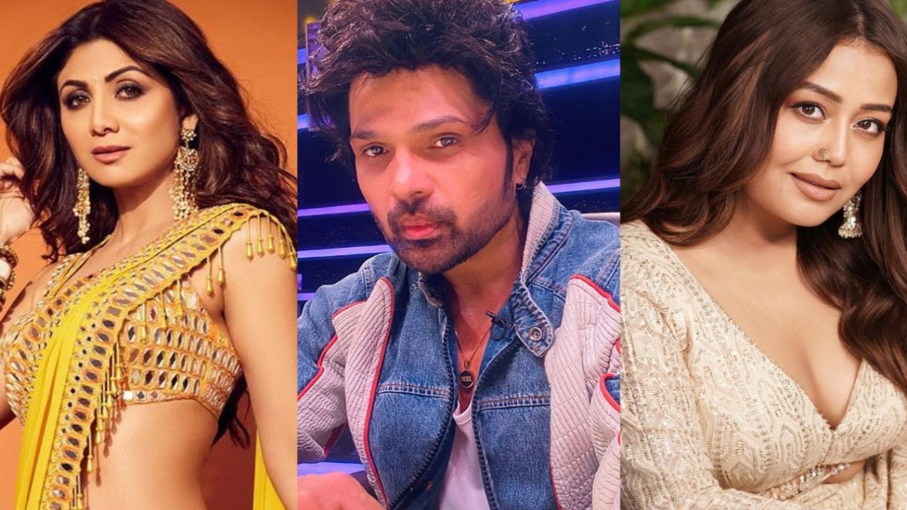 Shilpa Shetty, Himesh Reshammiya, Neha Kakkar