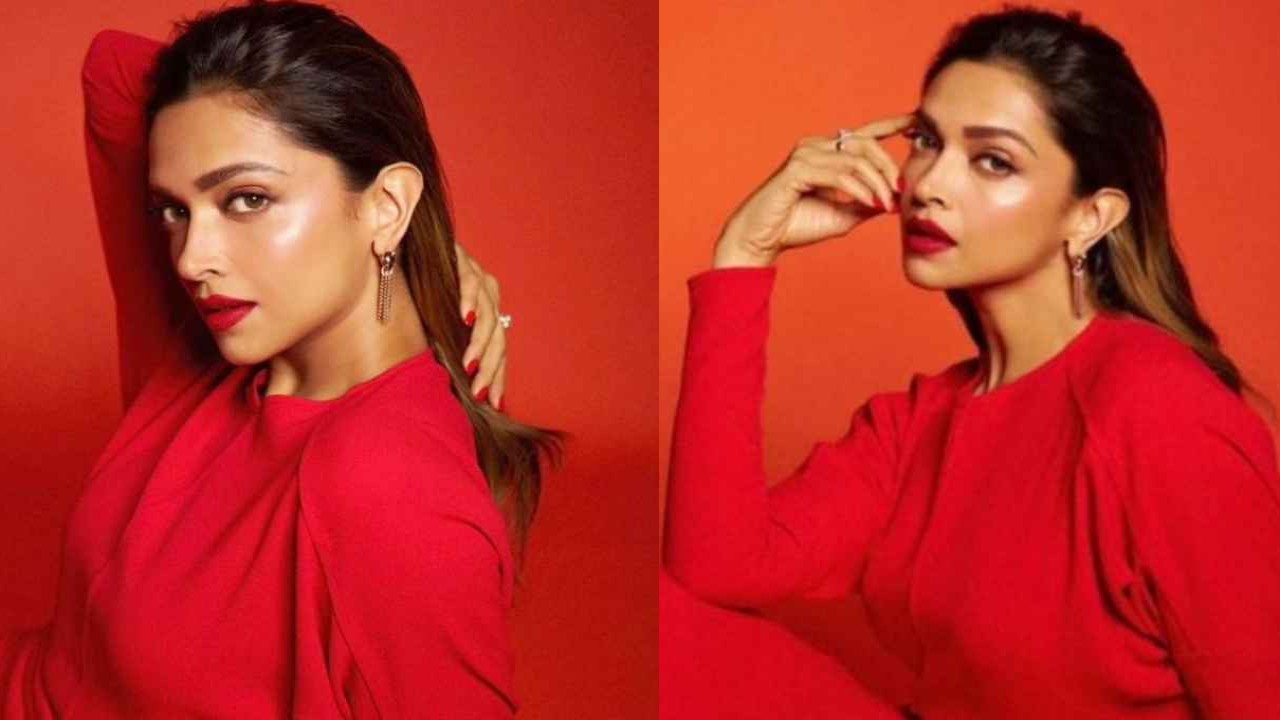 deepika-padukone-Maison-valentino=red-midi-dress-style-fashion