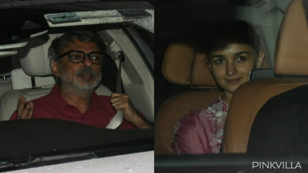 Alia Bhatt and Sanjay Leela Bhansali (Credits: Viral Bhayani) Alia Bhatt, Sanjay Leela Bhansali