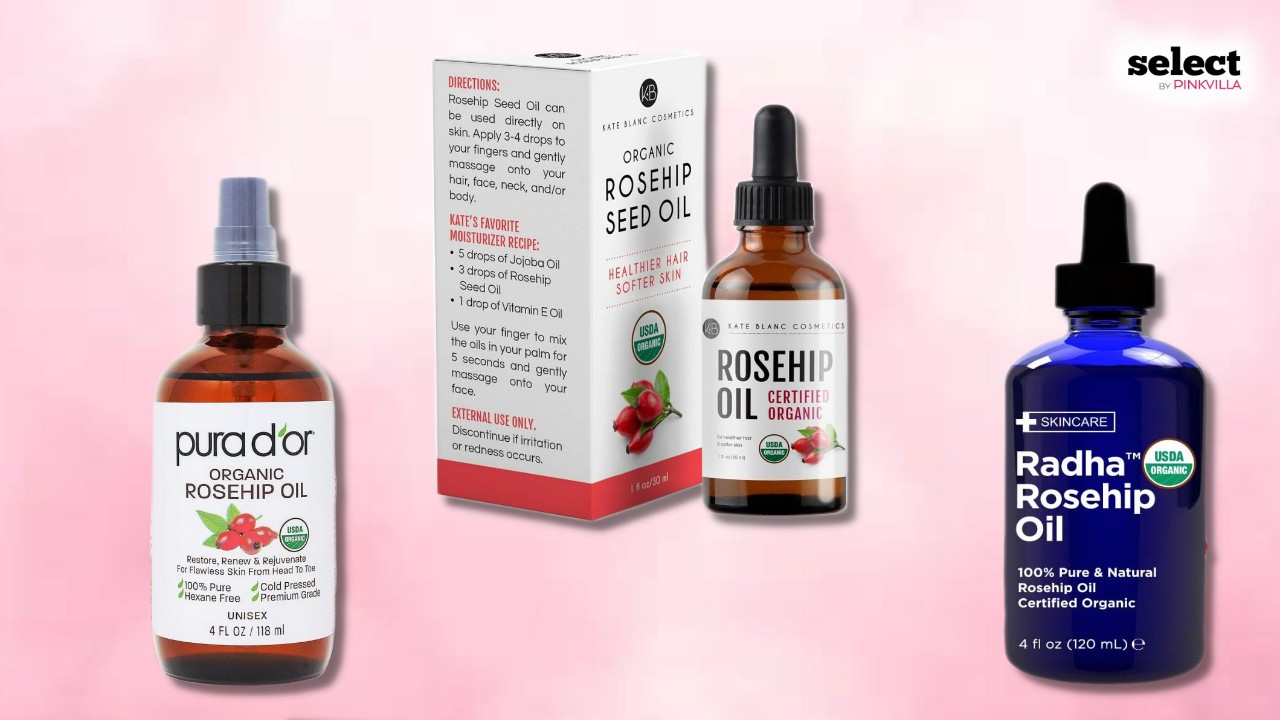 Pearlessence Rosehip Balancing Facial Oil + Rosehip Fruit Oil & Vitamin C
