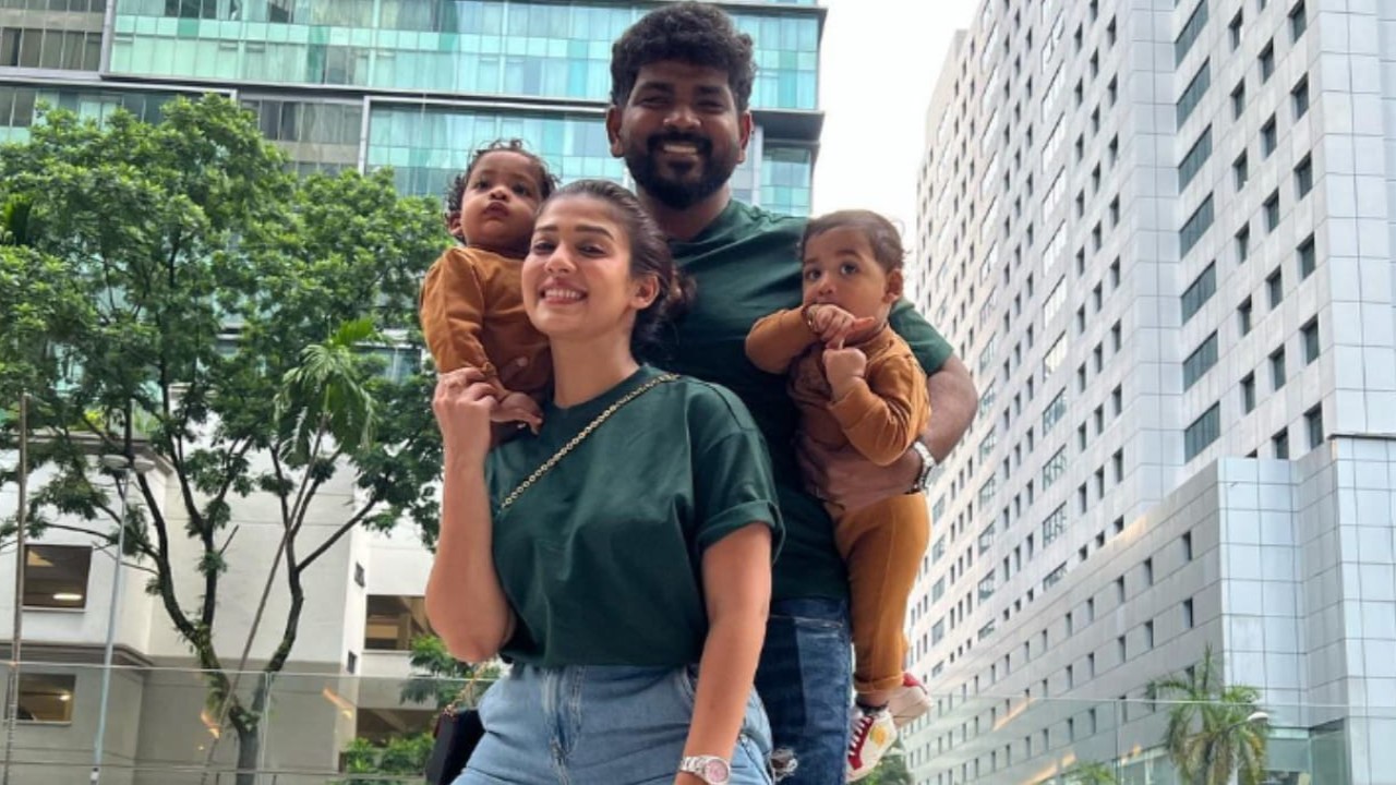 'My thangamey': Vignesh Shivan drops Nayanthara birthday PIC; family celebration unveiled (PC. Vignesh Shivan Instagram) Vignesh Shivan shares unseen PHOTO of Nayanthara on her birthday; celebrates it with family