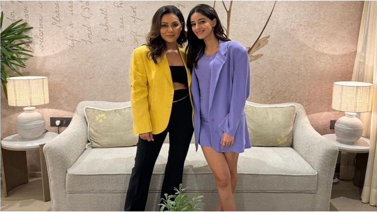PHOTOS: Ananya Panday thanks Gauri Khan for designing her 'first dream home'; says 'you’re the best'