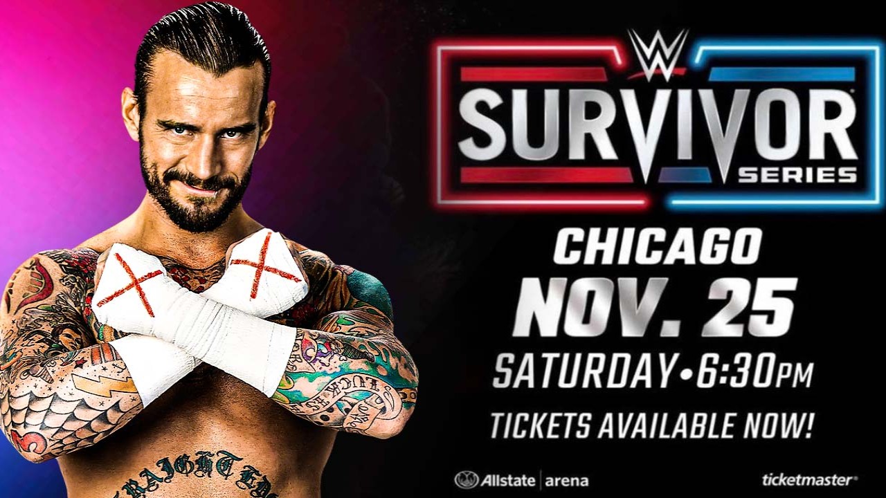 Cover Artwork for WWE Survivor Series: WarGames 2023 DVD – Menu First Look  & CM Punk Inclusion