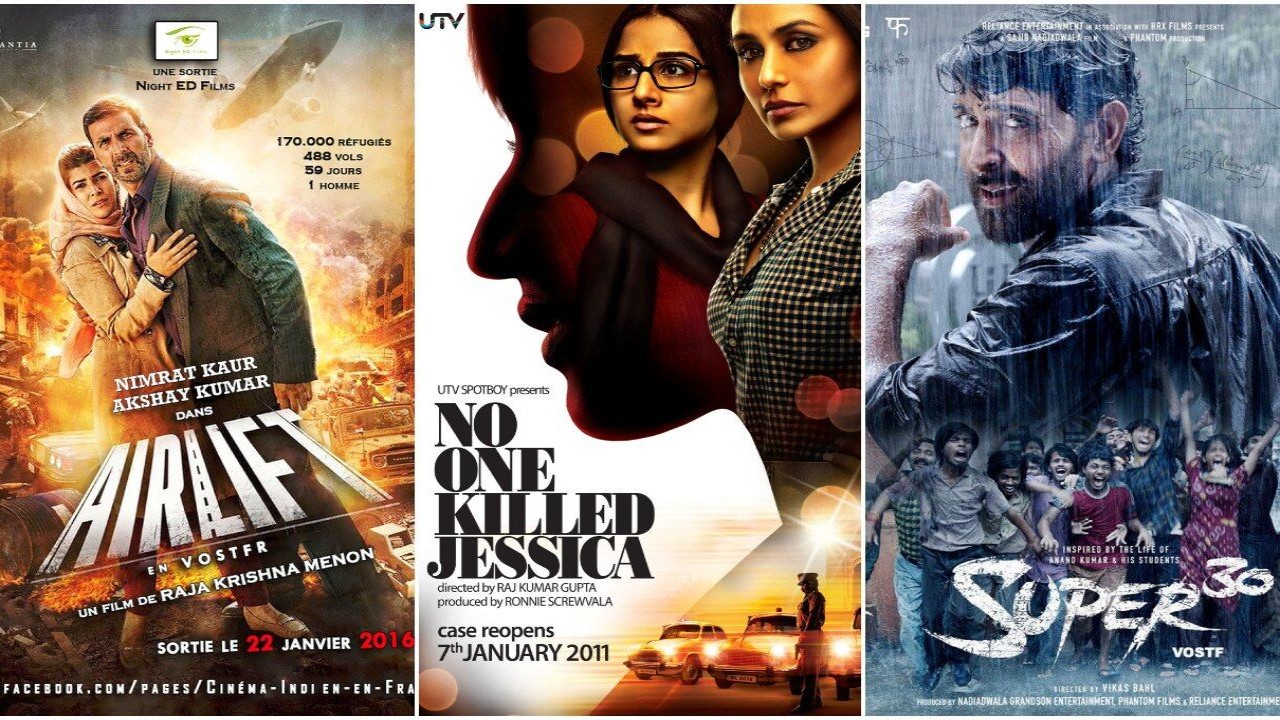 10 Best Bollywood movies based on true stories: From No One Killed Jessica, Airlift, Neerja to Super 30