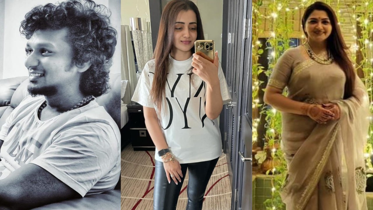 Mansoor Ali Khan’s sexist comments on Trisha: Industry backs the Leo heroine(PC: Lokesh Kanagaraj/Trisha Krishnan/Khushboo Sundar Instagram) Mansoor Ali Khan’s sexist comments on Trisha: Industry backs the Leo heroine