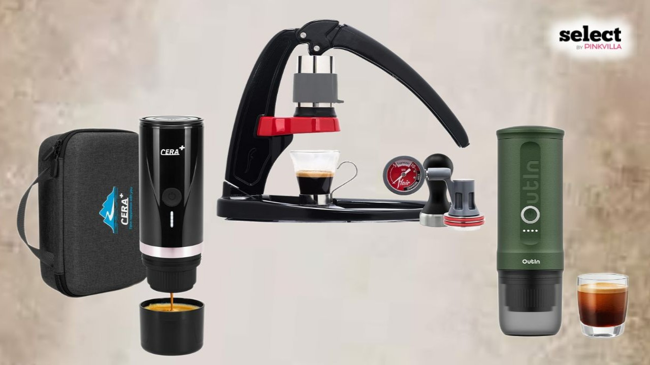 CONQUECO Portable Espresso Maker Travel Coffee Maker Portable Espresso Machine