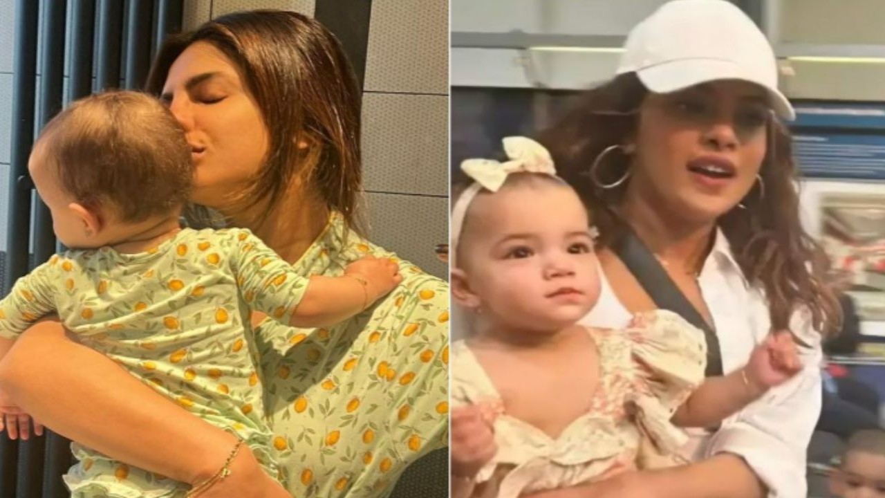 PIC: Priyanka Chopra looks happy as she enjoys day out with daughter Malti Marie in Los Angeles