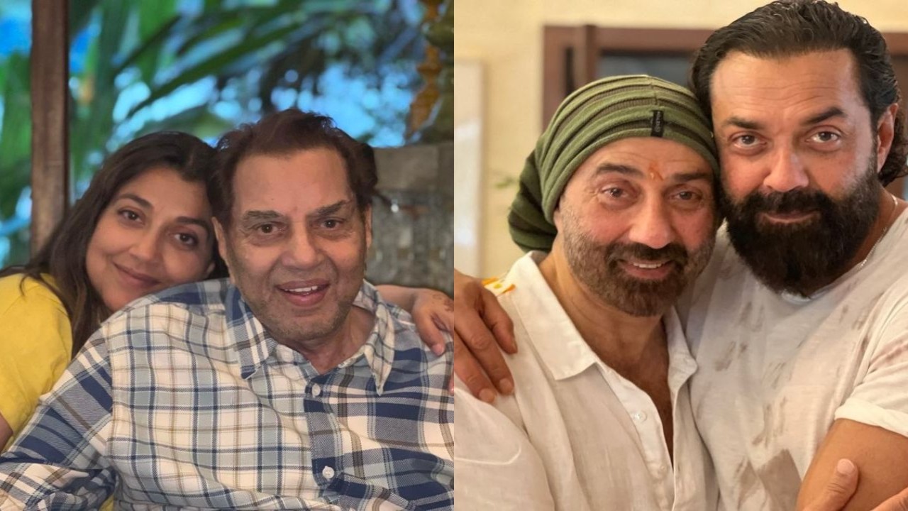 Bobby Deol drops rare PIC of sister Ajeeta with Dharmendra on her birthday;  Sunny Deol is all hearts | PINKVILLA