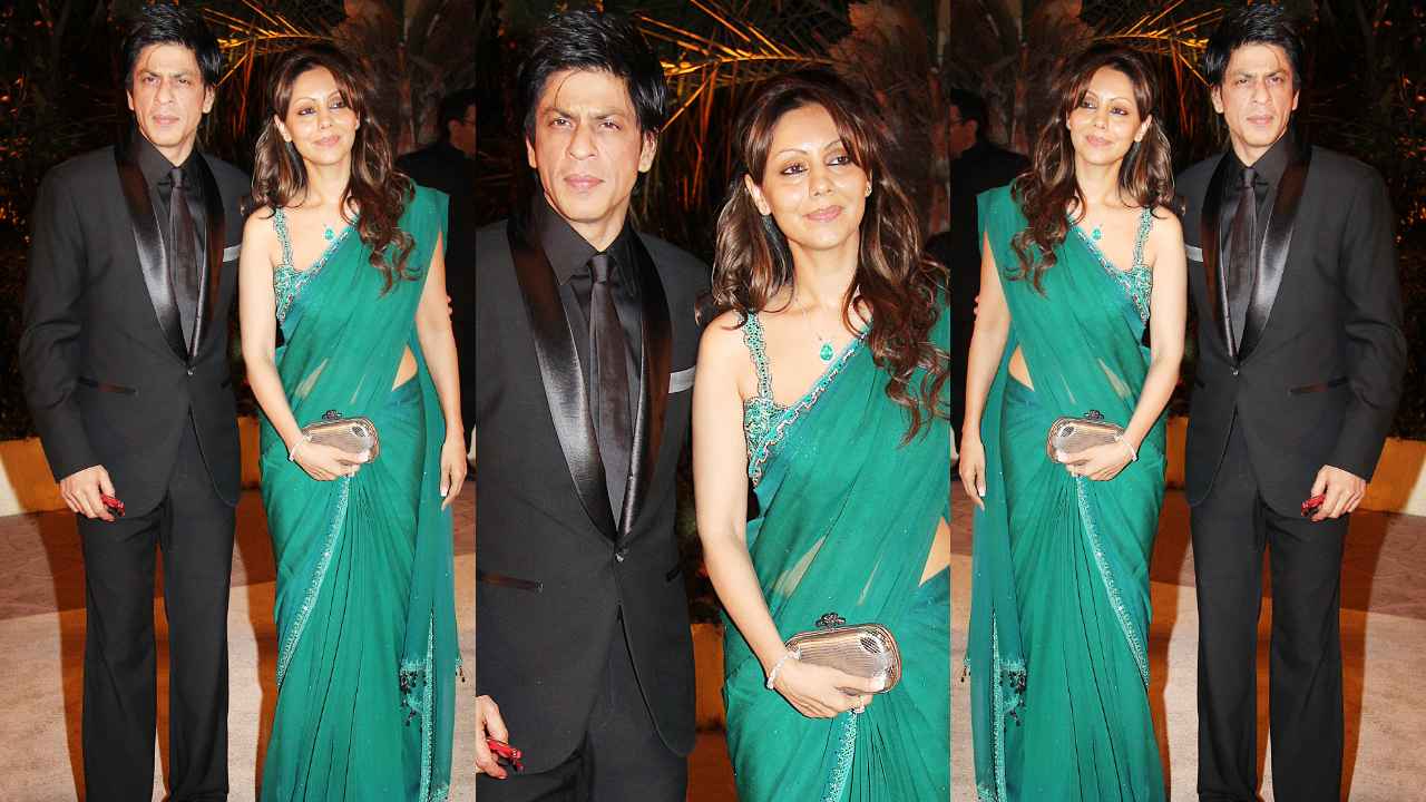 Shah Rukh Khan and Gauri Khan’s style statement: The iconic couple’s fashion transformation (PC: Getty Images, Pinkvilla, Instagram)