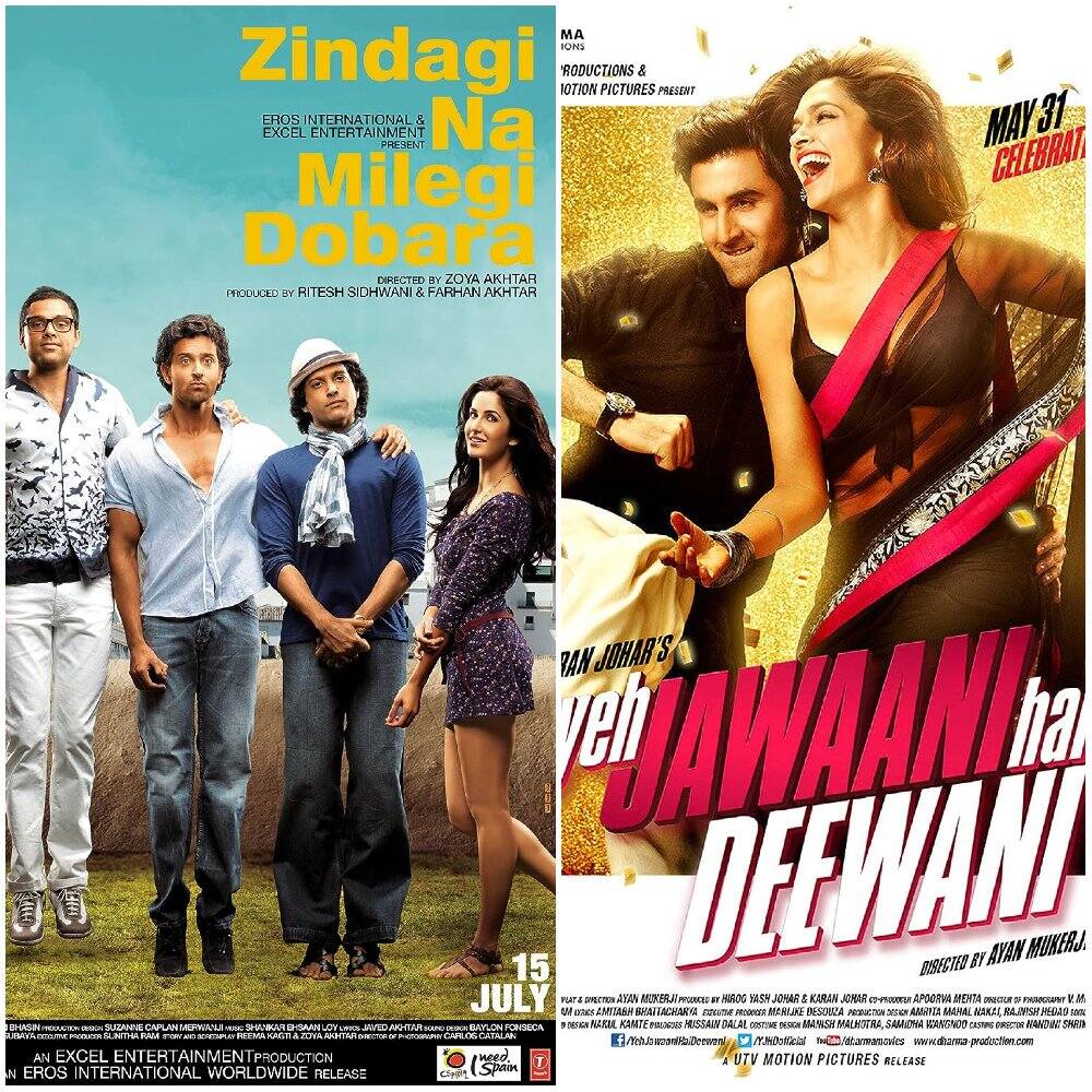 11 Bollywood travel movies to ignite your wanderlust: Zindagi Na Milegi Dobara to Yeh Jawaani Hai Deewani 11 Bollywood travel movies to ignite your wanderlust: Zindagi Na Milegi Dobara to Yeh Jawaani Hai Deewani