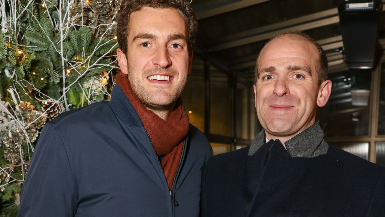 Pegerine Pearson and his father Michael Pearson (Getty Images)