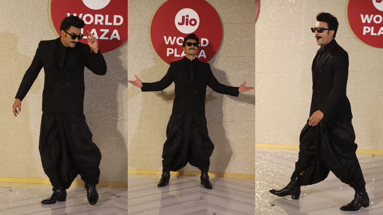 Ranveer Singh is the new man in black; suits up for an event