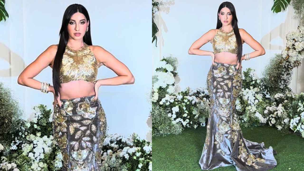 Aishwarya Rai Bachchan, Ananya Panday to Kriti Sanon: Who wore what at Manish Malhotra’s Diwali party (PC: Viral Bhayani, Manav Manglani)